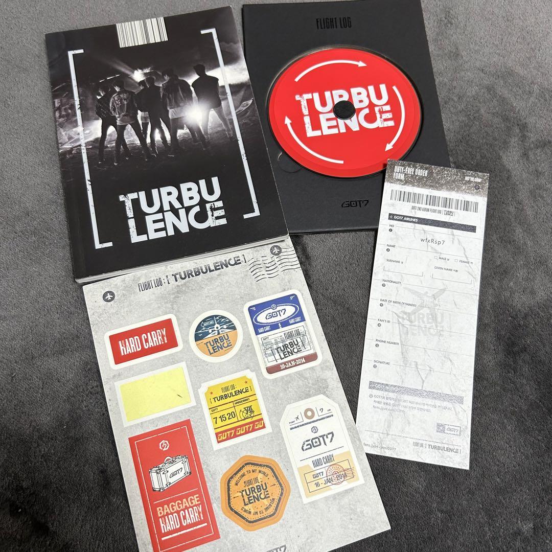 

[USED] GOT7 Album Hard Carry with Sticker