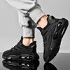 Hydrogen cloud autumn and winter new large size shock absorption air cushion sports leisure running height increase black dad