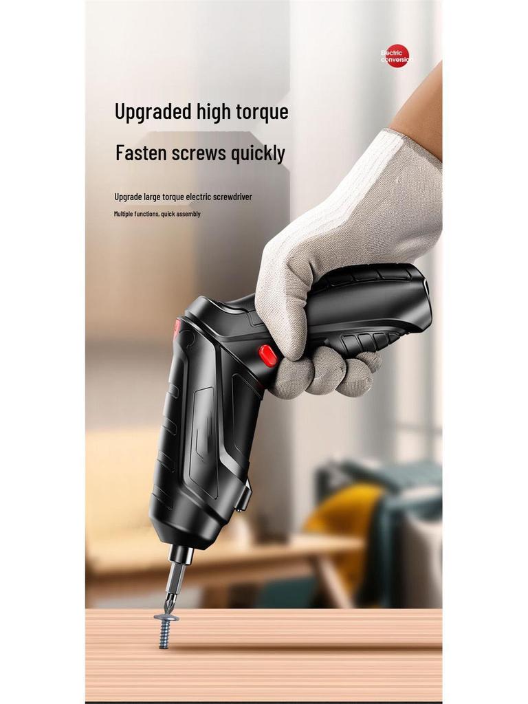 48-Piece Multifunctional Rechargeable Mini Screwdriver Set