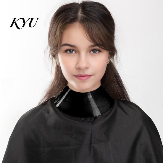 Reusable Hairdressing Cape Silicone Hair Cutting Collar, Waterproof Haircut Neck Wrap Guard, Dyeing Pad for Barber Shop Guard