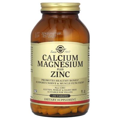 Calcium Magnésium Plus Zinc, 250 comprimés