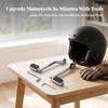 Motorcycle Gear Levers with Rubber Pads Long-Lasting Front and Rear