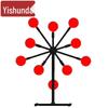 Double-Layer Swinging Pinwheel Shooting Target