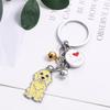 White Husky Enamel Maltese Golden Retriever Pet Keychain Dog Keychain Pet Keyring Dog Pendant