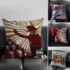 L-Limp Bizkit Music Pillow Case Home Dorm Chair Back Short Plush Double-sided Printing Office Nap Time Cushion Cover