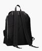 Thetung [Japanese Material_Neoul] Premium Leather Trim String Backpack [Black]