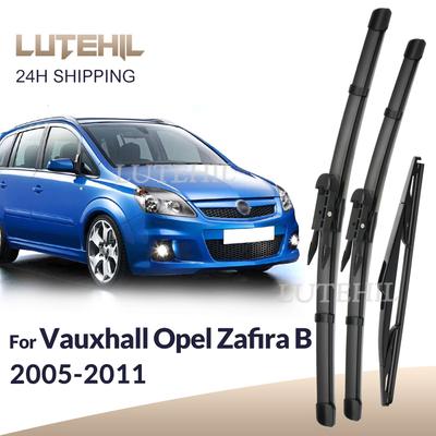 Wiper Front Rear Wiper Blades For Vauxhall Opel Zafira B 2005-2011 2006 2007 2008 2009 Windshield Windscreen Window 28"22"14"