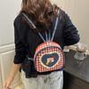 Mini Gitter Rucksack Stoff Rucksack Süß Denim Schultertasche Reisen