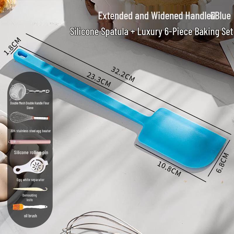 Food-Grade Silicone Spatula Baking Set