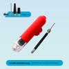 Dual-Purpose Inflator with Plastic Nozzle & Needle for Basketball, Football, Volleyball, Balloons, and Swim Rings