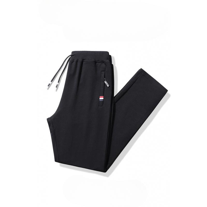 Sporthose Herren Lockere Gerade Frühlings- und Herbst-Freizeithose Übergröße Jogginghose Herren Strickhose 8XL