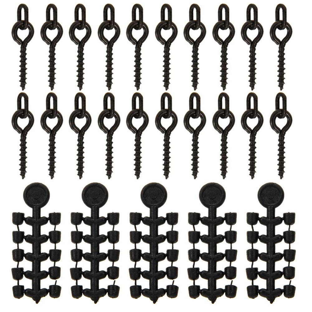 Secure 50pcs Hook Stops Beads Carp Stopper for Reliable Fishing Results