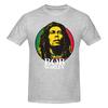 Bob Marley Graphic Japanese Fresh Tshirt Urban Casual Inner Layer For Spring And Autumn Tshirt