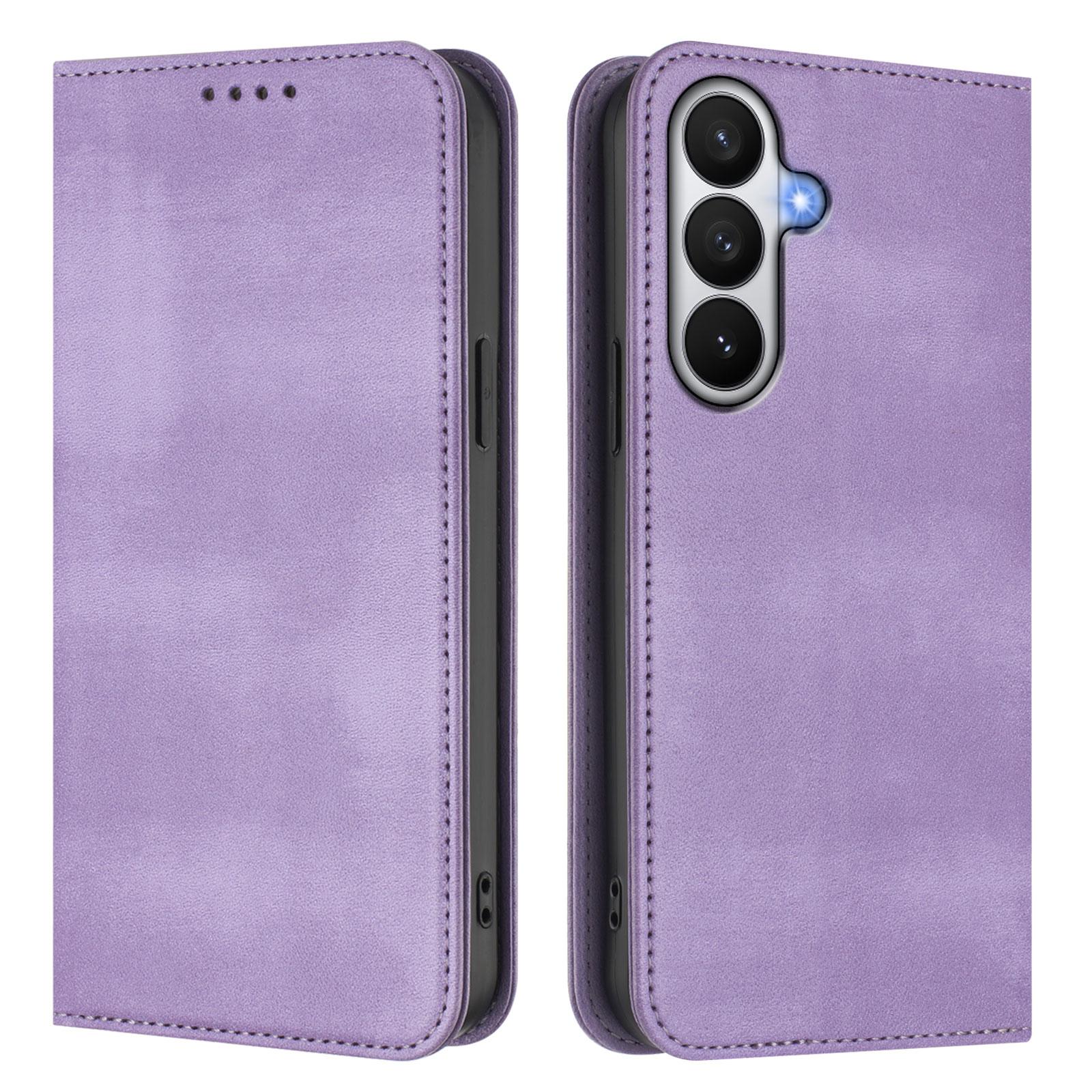 

For Samsung Galaxy S26/S26 Pro Wallet Cases Retro Texture RFID Blocking Leather Phone Cover