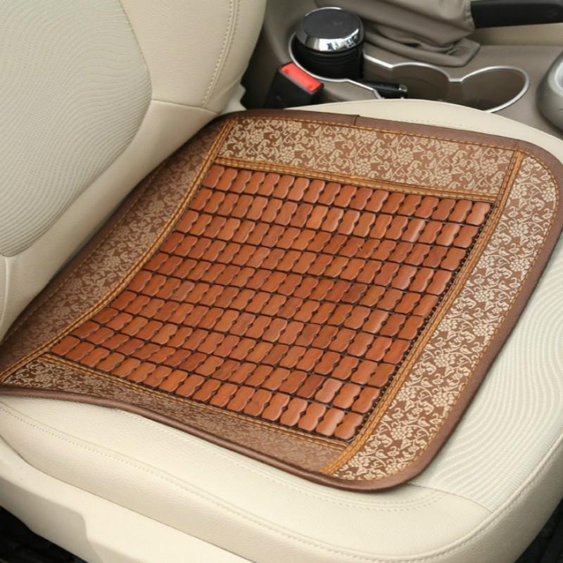 1pcs Car Bamboo Cool Pad Family Car Dual-use Cushion Breathable Cool Cushion
