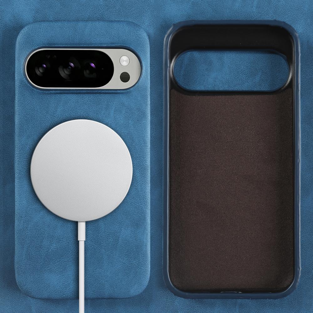For Magsafe Case For Google Pixel 10 Pro XL 10A 9 Pro XL 9A 8 Pro 8A 7A 6A 5A 5 6 7 Pro Premium Leather Case Phone Back Cover