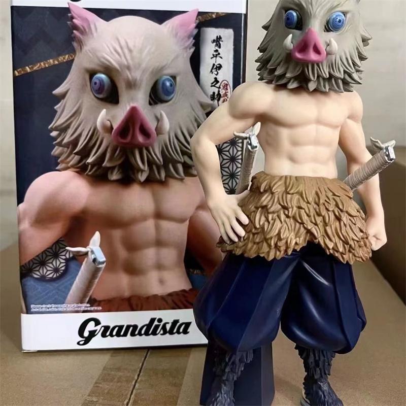 24 см Аниме Клинок, рассекающий демонов Хашибира Иноске ПВХ Фигурка Действия Модель Игрушка