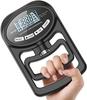Electronic Grip Meter Sports Testing Grip Strength Meter Hand Exercise Tester Dynamometer  Black