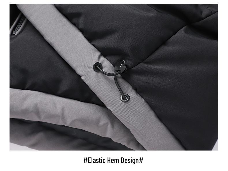 Men's Winter Hooded Cotton Jacket - Thick, Trendy, Korean Style, Warm, Loose Fit (2022).
