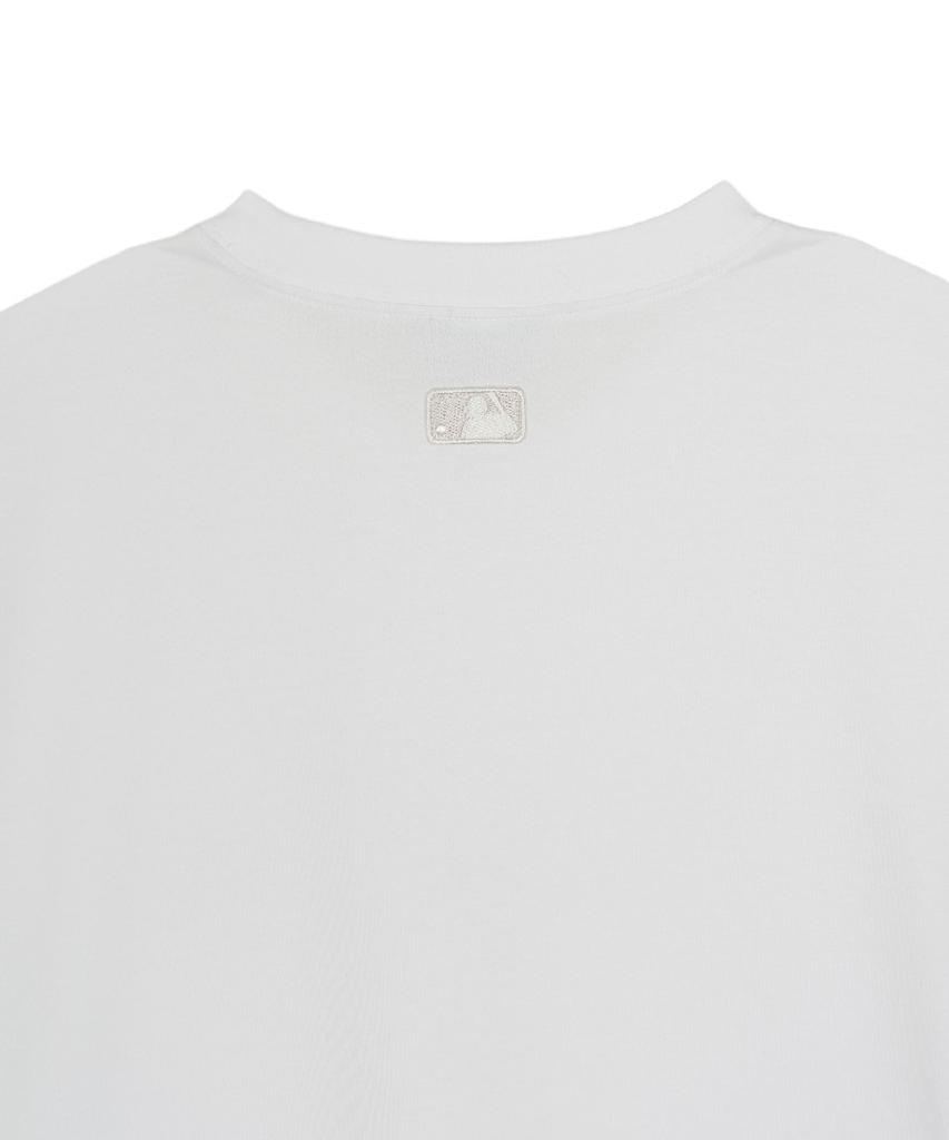 Emelbi Basic Lightweight Oversized Short Sleeve T-Shirt Ny (White)