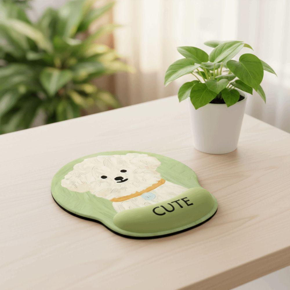 Cartoon Puppy Mouse Pad Rubber Gaming Mousepads Kawaii Mouse Mat  Desktop Setup