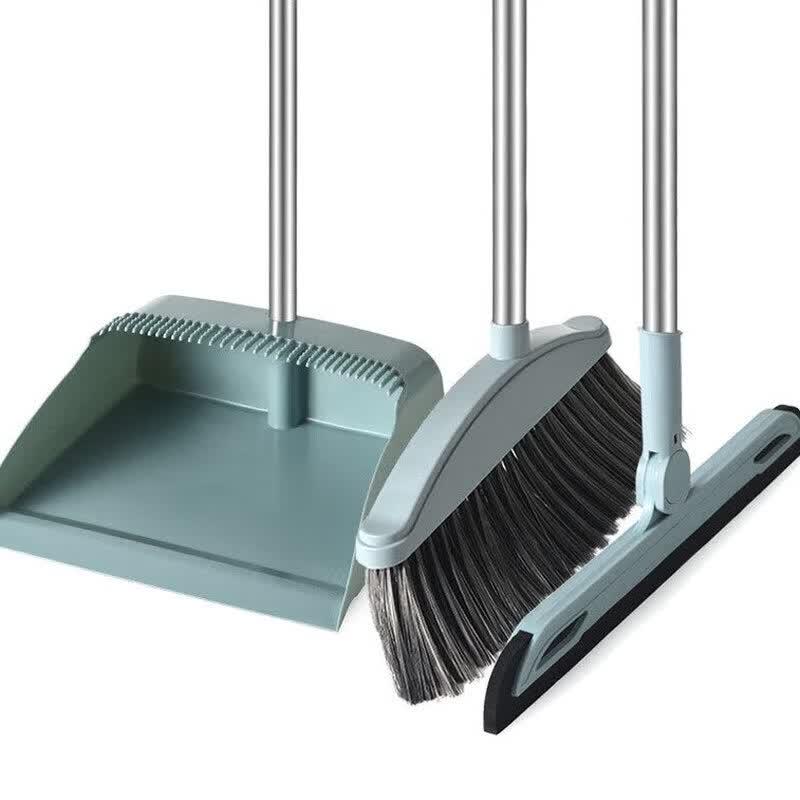 Shengfangtuo Detachable Broom and Dustpan Cleaning Set
