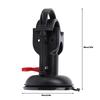 Massage Gun Wall Mount Vacuum Suction Cup Adjustable Universal Fit Easy To Install Fascia Gun Wall Mount Black