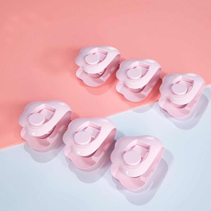 6PCS Cloud Shape Blanket Sheet Clips Grippers Fasteners No Needle Safety Household Bed Sheet Fixator