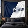 Personalized Tapestry Wall Hanging FC Zürich Pattern Art Background Cloth