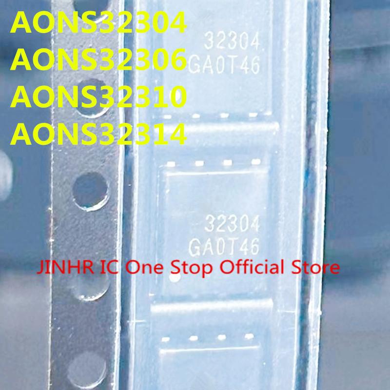 New 5PCS AONS32304 32304, AONS32306 32306, AONS32310 32310, AONS32314 32314, DFN 5x6mm AONS32314