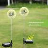 Outdoor Solar Dandelion Flower Lights - LED Garden Stake Lights for Patio & Yard