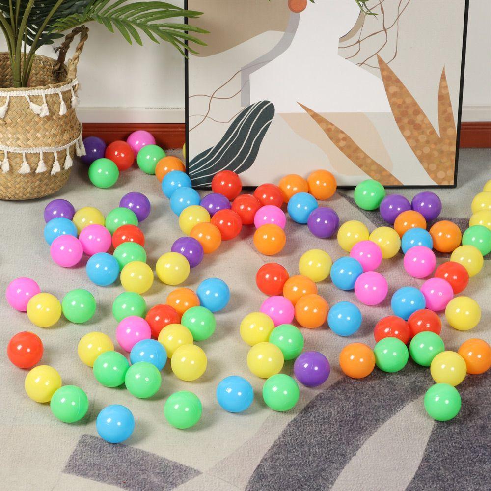 100Pcs Eco-Friendly Plastic Funny House Outdoor Water Pool Sport Ball Ocean Wave Ball Air Balloons
