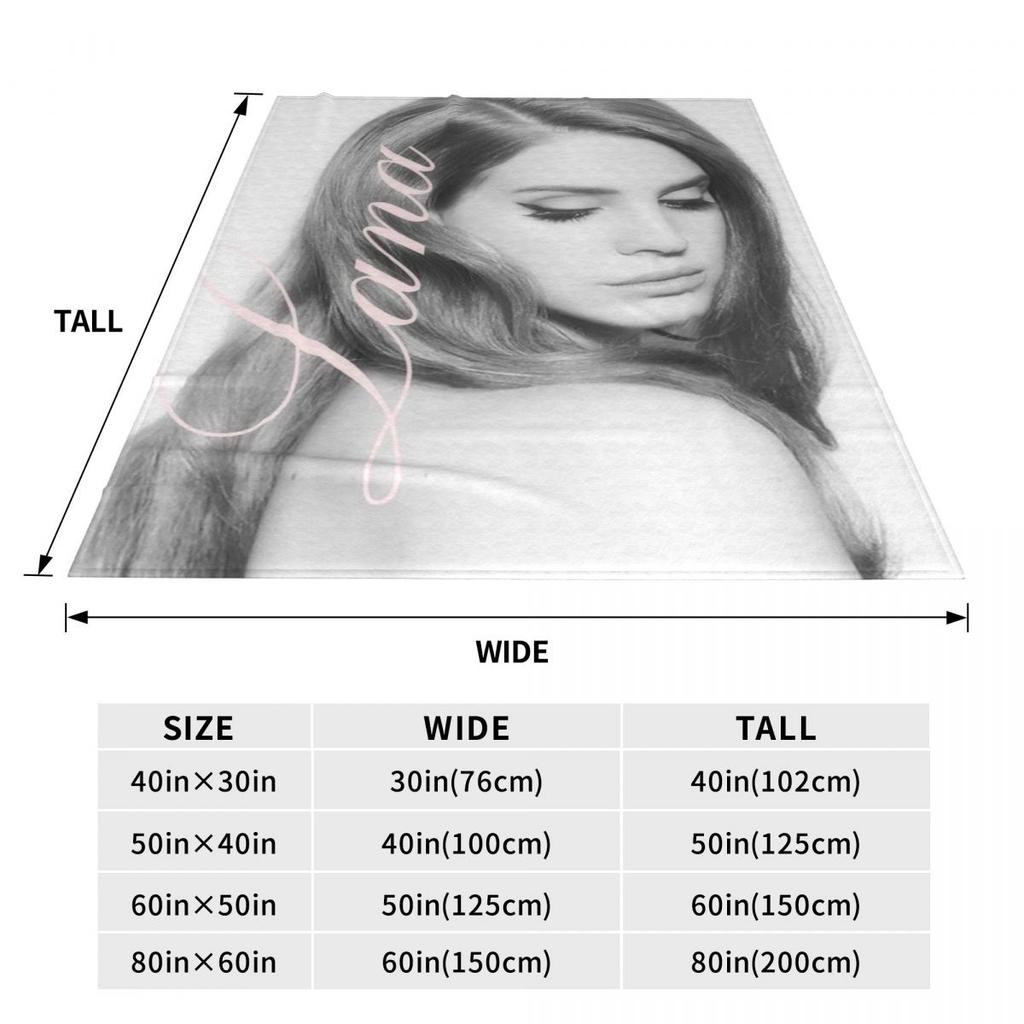 Lana Del Rey Decken Weiche Warme Flanell Überwurfdecke Tagesdecke für Bett Wohnzimmer Picknick Reisen Zuhause Sofa