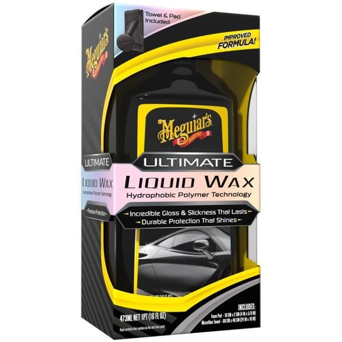 Meguiars Ultimate Cire Liquide 473 Ml - G210516 3 Pièces