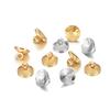 50 buc/lot Capace de capăt de margele Conector se potrivesc cu pandantive cu margele rotunde pentru bricolaj, colier, bijuterii, accesorii manuală