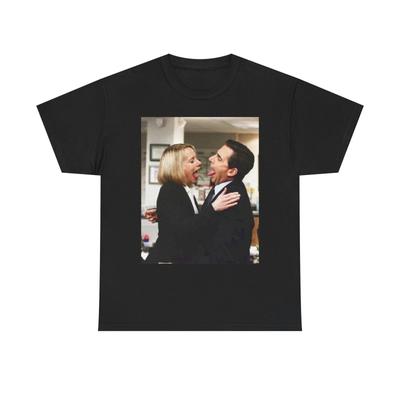 The Office Michael Och Holly Rolig Grafisk T-shirt VUXEN NY