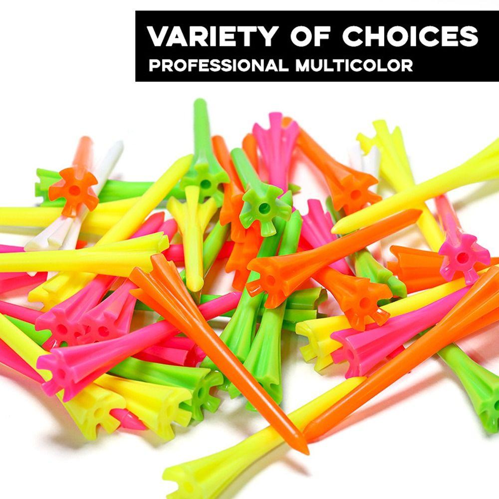 20PCS Easy Hitting Five Claw Golf Tees Low Resistance  Golf Tees   Practice Dropshipping