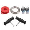 Car Windshield Repair Tool with Handle Windshield Cut Out Wire Universal Car Window Glass Windscreen Remover Tool