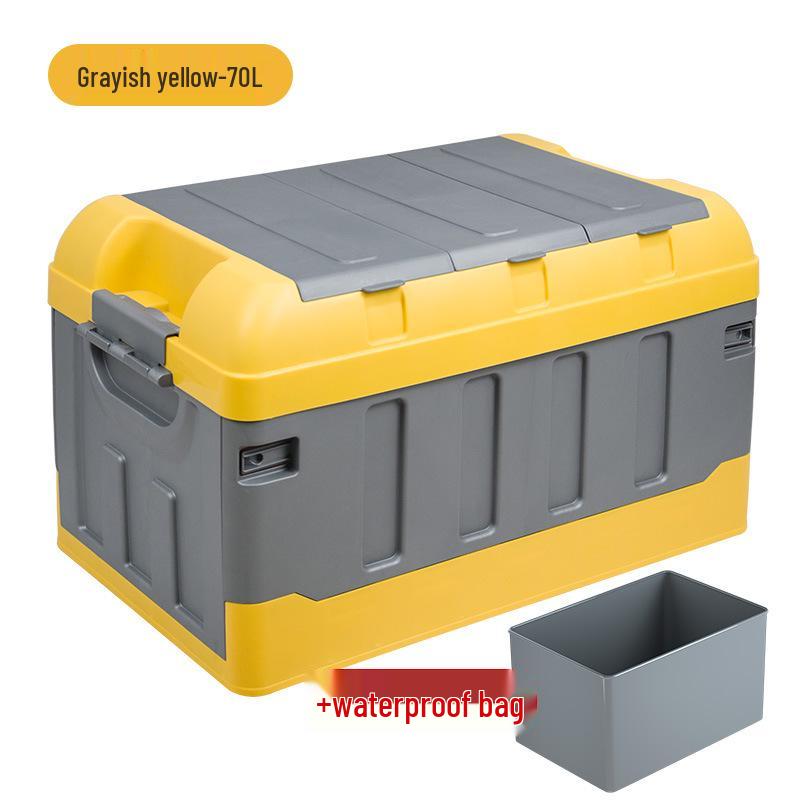Foldable Car Trunk Organizer & Camping Storage Box