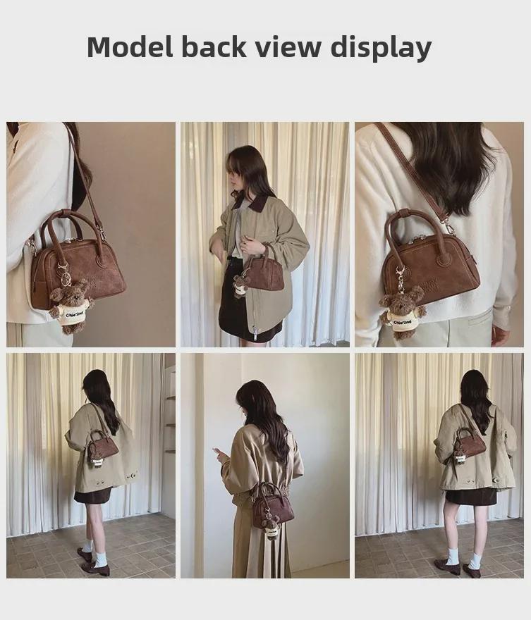 Western Hotel Women's 2024 New Shoulder Handbag - Small Tote and Messenger Bag