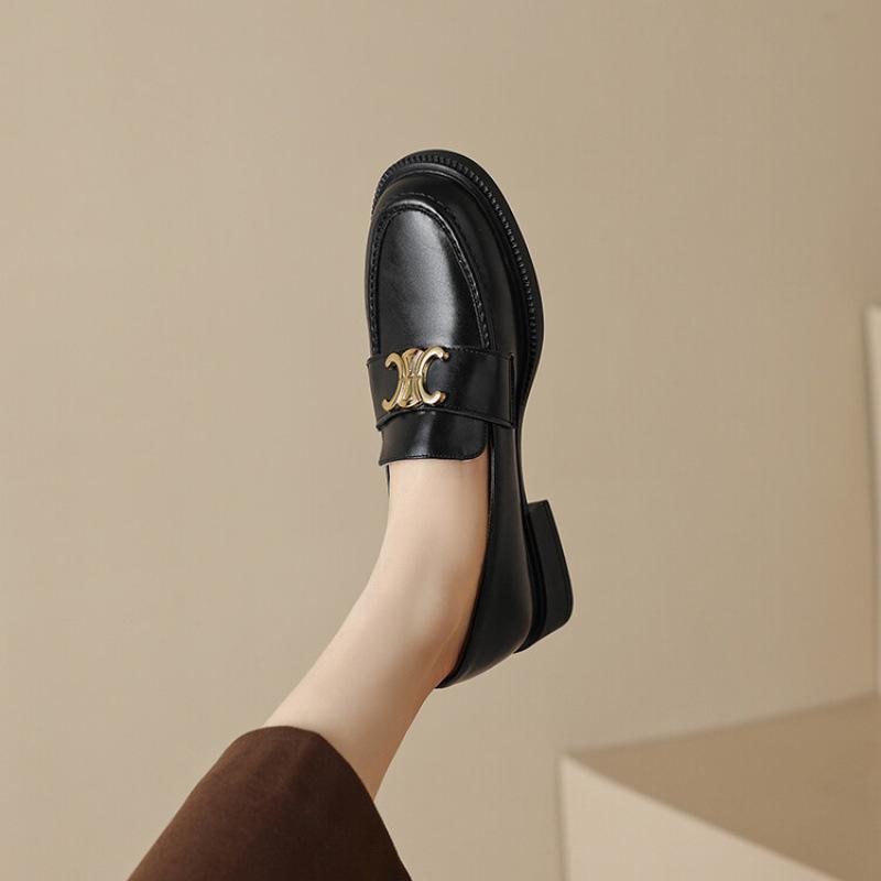 

Новые женские повседневные туфли, одинарные, на одном ремешке, с низким вырезом, однотонные, удобные и нескользящие, на толстой подошве, с круглым носком, на низком каблуке, ленивые туфли. 39 чёрный