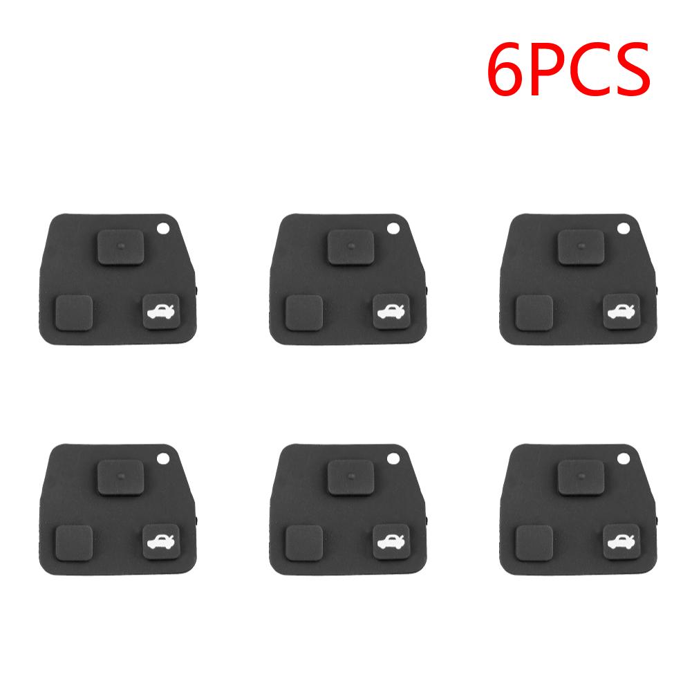 Rubber Button Pad for TOYOTA Corolla Avensis RAV4 Lexus Remote Car Key Shell Replacement Rubber Button Pad