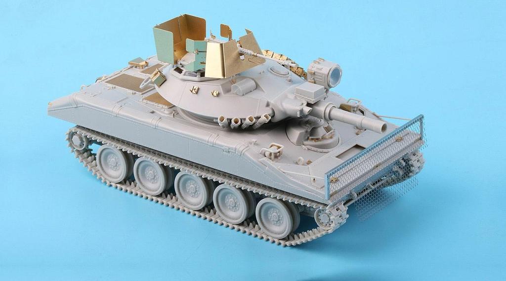 Tetra Model ME Series US M551 Sheridan Airborne Tank T Plastic Model Parts ME3560 1/35 (for Company)