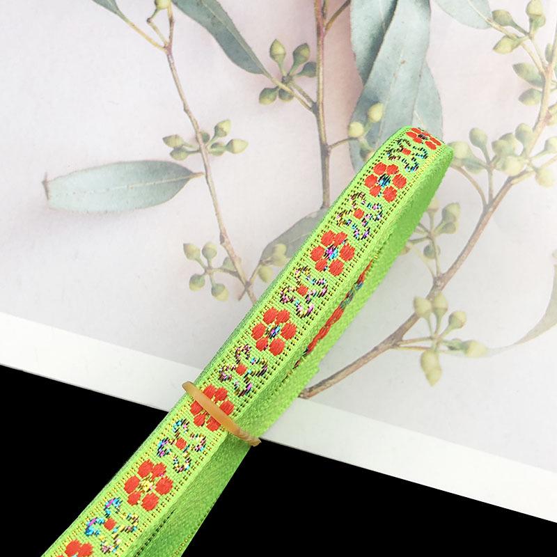 1cm Ethnic Embroidery Lace Trim for Dance Costume and Clothing Accessories
