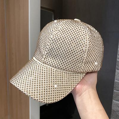 Ins Chic Autumn Full Sky Star Drill Fashion Beauty Lady Baseball Cap Women Leisure Hat