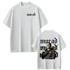 Rap-Sänger Morad MDLR Tour Album Merch T-Shirt 2026 Sommer Herren Hohe Qualität Baumwolle Mode Hip-Hop T-Shirt Street Wear