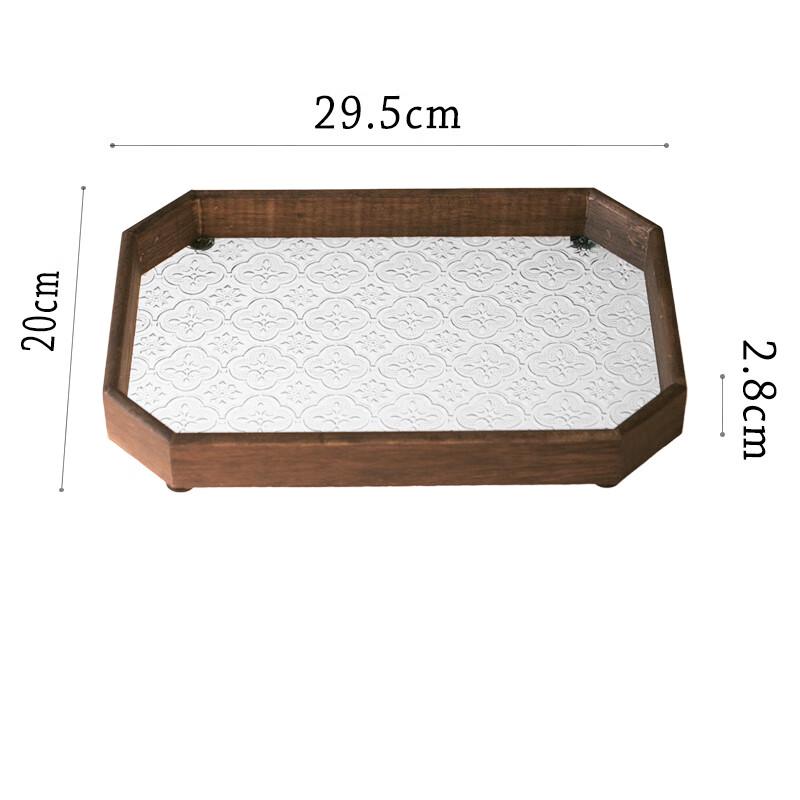 Xiangchong Decorative Glass Serving Tray
