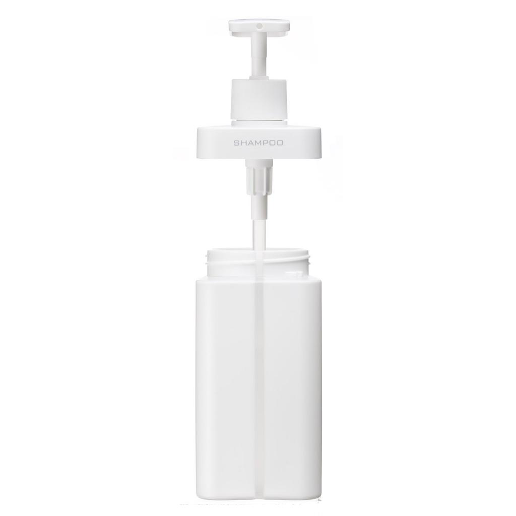 I'mD RETTO Dispenser L Body Soap White RETDSL BW 800ml Capacity Large Capacity Refill Bottle Wide Mouth