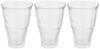 Aderia Yurara Glass Tumbler, Large, 360ml, Set of 3, Made In Japan, P-6654
