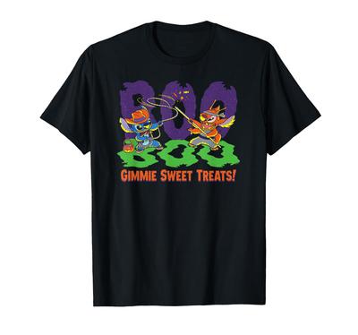 Disney Stitch Leroy Boo Gimmie Sweet Vs. – Treats! T-Shirt